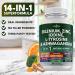 NEW AGE Selenium Zinc Iodine L Tyrosine Ashwagandha - Supplement for Women and Men with Bladderwrack Turmeric Silica Kelp Schisandra - 120 Count 60 Count (Pack of 2) - Buy Online on GoSupps.com