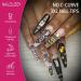 Clear Coffin Nail Tips - Extra Long Acrylic False Nails | Nailology 420-pc Fake Nail Extension Set - Buy Online on GoSupps.com