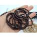 36 PCS 3mm Brown Elastic Hair Ties - No Metal Hair Bands for Women, Men, Girls, Kids - Buy Online on GoSupps.com