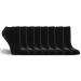 Doctor's Choice Diabetic Socks No Show, X-Large, Sock Size 13-15, Black, 4 Pairs Black X-Large
