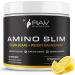 Amino Slim - Slimming BCAA Weight Loss Drink for Women, Vegan Amino Acids & L-Glutamine Powder for Post Workout Recovery & Fat Burning | Daily Appetite Suppressant, Metabolism Booster & Stress Relief Lemonade 5.29 Ounce (P