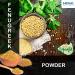 2 Pack Organic Fenugreek Powder 16oz - Methi Seeds Ground - 454gm Trigonella Foenum Graecum - Buy Online on GoSupps.com