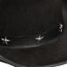 Men's Black Cowboy Hat with Silver Star Studs - One Size - Buy Online on GoSupps.com