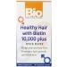Bio Nutrition Healthy Hair Biotin Vegi-Caps 60 Count