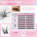 JIMIRE Self Adhesive Eyelashes - Natural Look 11-13MM Wispy Anime Lash Clusters | Reusable & Quick to Wear Eyelash Art - Buy Online on GoSupps.com