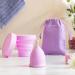 Buy Innovagoods Hypoallergenic Menstrual Cup - 100% Silicone Includes Cotton Bag & Sterilizer (Size L) - Eco-Friendly & Comfortable - Buy Online on GoSupps.com