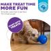 Buy Planet Dog Orbee-Tuff Lil Snoop Interactive Snack Ball Toy for Dogs - Small Royal Blue - International Shipping Available - Buy Online on GoSupps.com