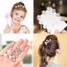Elegant Bridal Wedding Hair Pins Set - 60 Pieces Pearl and Rhinestone U Shape Hair Accessories for Women and Girls - Buy Online on GoSupps.com