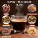Mushroom Coffee 6 in 1 Organic Instant Coffee Powder Adaptogenic Mushroom Coffee for Better Energy Enhanced Focus Mushroom with Reishi Cordyceps Lion's Mane 30 Servings - Buy Online on GoSupps.com