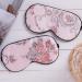Buy Maxfeel 100% Pure Silk Eye Mask - Floral Sleep Eye Cover for Ultimate Comfort | International Shipping Available - Buy Online on GoSupps.com