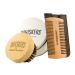 John Whiskers Beard Brush and Beard Comb Set - Beard Care Set for Men with Pure Boar Bristles - Ideal for Beard Oil & Beard Wax