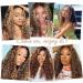 Honey Blonde V Part Wig Human Hair Highlight with Shadow Roots | Deep Wave Upgrade U Part 100% Human Hair Wig | Time Saving & Skin Protective - Buy Online on GoSupps.com