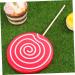 Mikikit 4 Pcs Wedding Boquets Flowers Miniatures Simulation Candy Lollipop Rainbow Lollipop Photography Prop Candy Decor Fake Food Kid Toys Giant Kids Artificial Child Wooden Happy Candy - Buy Online on GoSupps.com