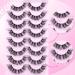 Ruairie DIY Wispy Lash Extension Kit - 8 Pairs Natural Fluffy Individual Lashes 8-16MM - Buy Online on GoSupps.com