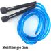 Sportivonetic Premium Adjustable Jump Rope - Fitness Crossfit Boxing for Adults & Children - Speed Rope in Blue - Buy Online on GoSupps.com
