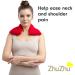 Zhu-Zhu Lavender Body Wrap - Microwavable Wheat Bag - Microwave Heat Pad Soothing Hot Pack - Red Fleece - Buy Online on GoSupps.com