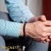 MagnetRX Hematite Bracelet | MAX Strength Magnetic Stones | Beaded Bracelet for Men & Women | Classic 6mm Bead - Buy Online on GoSupps.com