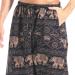 AITFINEISM Men's Cotton Baggy Hippie Boho Gypsy Aladdin Yoga Harem Pants - Large Brown - Buy Online on GoSupps.com