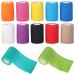 12 Rolls Self-Adhesive Bandage Wrapped In Color 7.5cm x 4.5M Elastic Self-Adhesive Bandage First Aid Sports Wrap Adhesive Bandage Pet Vet Self-Wrap Bandage.