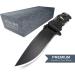 Swiss Safe 3-in-1 Tactical Knife for Military & First Responders - Navy SEAL Black - Buy Online on GoSupps.com