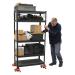Vestil CMD-A-NS-200-4PK Aluminum Corner Mover Dolly | Narrow Slot 4 Pack | 200 Lb Capacity | Red - International Shipping Available - Buy Online on GoSupps.com