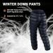 Naturehike Down Pants Men's Women's Puffy Pants Winter Warm Outdoor Men Women Ski Snow Pants Camping Hiking Pants - Black With Pocket - S - Buy Online on GoSupps.com