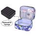 ZFZGFRCS Nail Polish Organizer - Double-layer Storage Bag for 30 Bottles, Flower Design, Portable Carrying Case with Handle - Buy Online on GoSupps.com