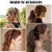 3 Pcs Banana Hair Clip Set for Women - Wave Hair Accessory in Black, Brown, Cream Amber - Buy Online on GoSupps.com