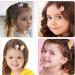 12PCS Flower Baby Hair Clips - Cute Accessories for Baby Girl | Perfect for Photo Shoots, Family Photography, Baby Shower, Birthday Party | Daily Matching Clips - Buy Online on GoSupps.com