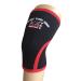 Grip Power Pads 7mm Neoprene Knee Sleeves for Cross Training, Squats, Weightlifting - Size L, Red (Pair) - Buy Online on GoSupps.com