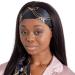 Edge Scarf for Women - Satin Head Wrap for Laying Edges - for Natural Hair & Wigs - Soft, Stylish & Stays in Place Chains