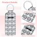 16 PCS BATTIPAW Volleyball Lip Balm Holder Keychain for Women - Bulk Lip Gloss Keyring Tracker Safeguard - Buy Online on GoSupps.com