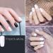 Vishine 2 Colors Nail Gel Polish Set Pure Black White Color Soak Off UV LED Varnish Collection Long Lasting Nail Art 2 Bottle - Buy Online on GoSupps.com