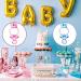 24 Plastic Baby Pacifiers Necklace for Baby Shower - Gender Reveal Party Favors (Blue and Pink) - 24PK - Buy Online on GoSupps.com