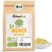 Organic ginger powder (250g) |Ginger ground |Ginger root ground perfectly for ginger ginger tincture ginger water or for cooking 250 g (1 Pack)