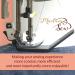 Madam Sew Bulky Seam Jumper and Hump Jumper Button Sewing Tool | Flush Plate Presser Foot for Chunky Denim and Hemlines | Compatible with Husqvarna Viking, Brother, Singer, Janome, Pfaff - Buy Online on GoSupps.com