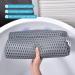 4D Air Mesh Bath Pillow for Tub with Neck, Head, Shoulder, and Back Support - Extra Thick, Soft, and Quick Dry - Gray - Buy Online on GoSupps.com