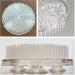 2Pcs Clear Plastic Ikebana Kenzan Floral Frogs - 70mm2.76 - Flower Arrangement Pin Holder with Suction Cups - Buy Online on GoSupps.com