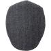 FEINION Men's Wool Tweed Newsboy Cap - Herringbone Grey - Size 7 3/4 - Buy Online on GoSupps.com