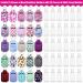 Caffox Hand Sanitizer Holders Set - 50pcs Empty Travel Size Bottles with Keychain Holders for Backpack and Purse - Buy Online on GoSupps.com