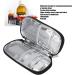 Portable Insulin Cooler Travel Bag for Elderly | Lightweight Multi-Layer Travel Case - Purple - Buy Online on GoSupps.com