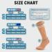 360 RELIEF - Flight Compression Socks Supports | Blood Circulation Travel Work S-M 3Pairs-Beige with 2 White lines - Buy Online on GoSupps.com