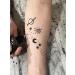 H Cone Paste Bottle - For Faux Freckles Temporary Tattoos and body - Buy Online on GoSupps.com