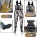 Kids Waterproof Chest Waders for Youth Fishing and Hunting - Camo 4/5 - Buy Online on GoSupps.com