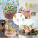 Easter Cake Toppers Cupcake Toppers Decorations Easter Rabbit Cupcakes Toppers Glitter Happy Easter Cupcake Toppers Bunny Egg Cupcake Picks Easter Party Supplies (12 Pcs) - Buy Online on GoSupps.com
