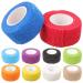 Beavorty 10 Rolls Athletic Tape Bandages Tape Foot Wrap Head Wrap Knee Wraps for Pain Tape for Wounds Foot Tape Non-Woven Fabric Sports Hand
