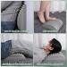 Jostift 2-in-1 Neck & Back Stretcher - Pain Relief Massage Device & Orthopedic Lumbar Pillow for Neck & Back Pain Relief (Gray) - Buy Online on GoSupps.com