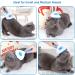 Self-Cleaning Slicker Brush for Dogs & Cats - Grooming Tool for Shedding Tangles - Deshedding Cat Brush - Short & Long Haired Cats - Buy Online on GoSupps.com