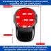 Oven Door Child Lock Heat-Resistant Adhesive Double-Pressure Button Black 1 Piece | Safety for Kids & Baby-Proof Your Kitchen - Buy Online on GoSupps.com