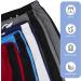 Resinta Boys' 5 Pack Mesh Athletic Shorts - Quick Dry Sports Gym Basketball Shorts - 6-7 Years (Black/Gray/Navy Blue/Burgundy Blue) - Buy Online on GoSupps.com